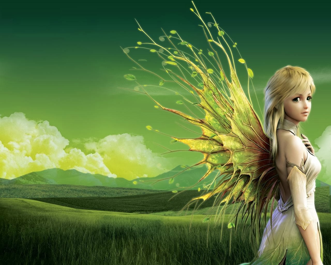 Beautiful Fantasy Fairy HD Wallpaper Deep