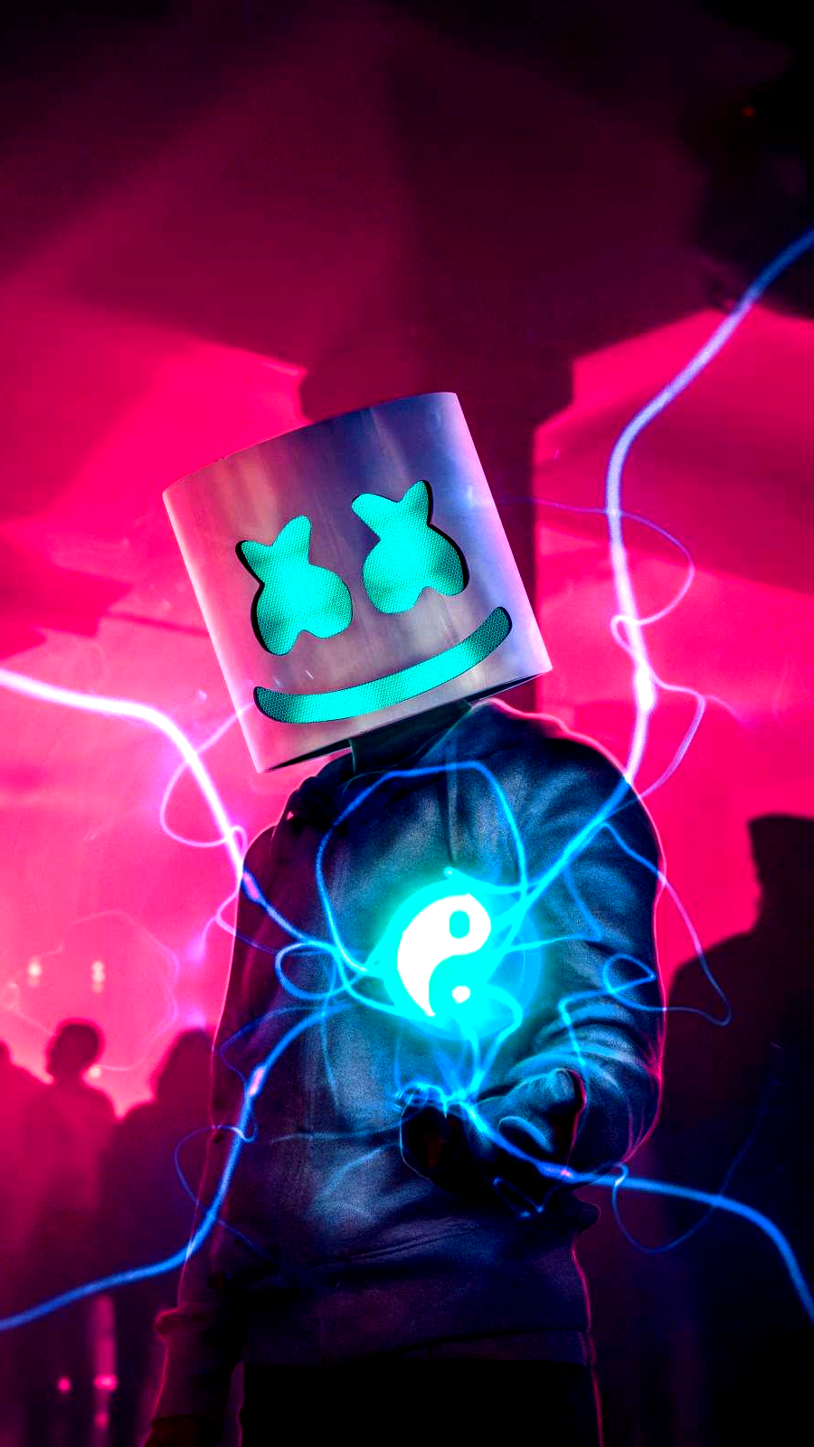 Marshmello Face iPhone Wallpaper Phone wallpaper images 900x1600