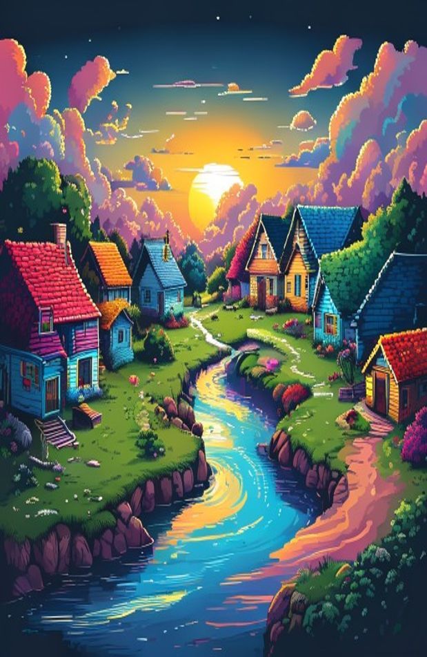 Wallpaper Pixel Art