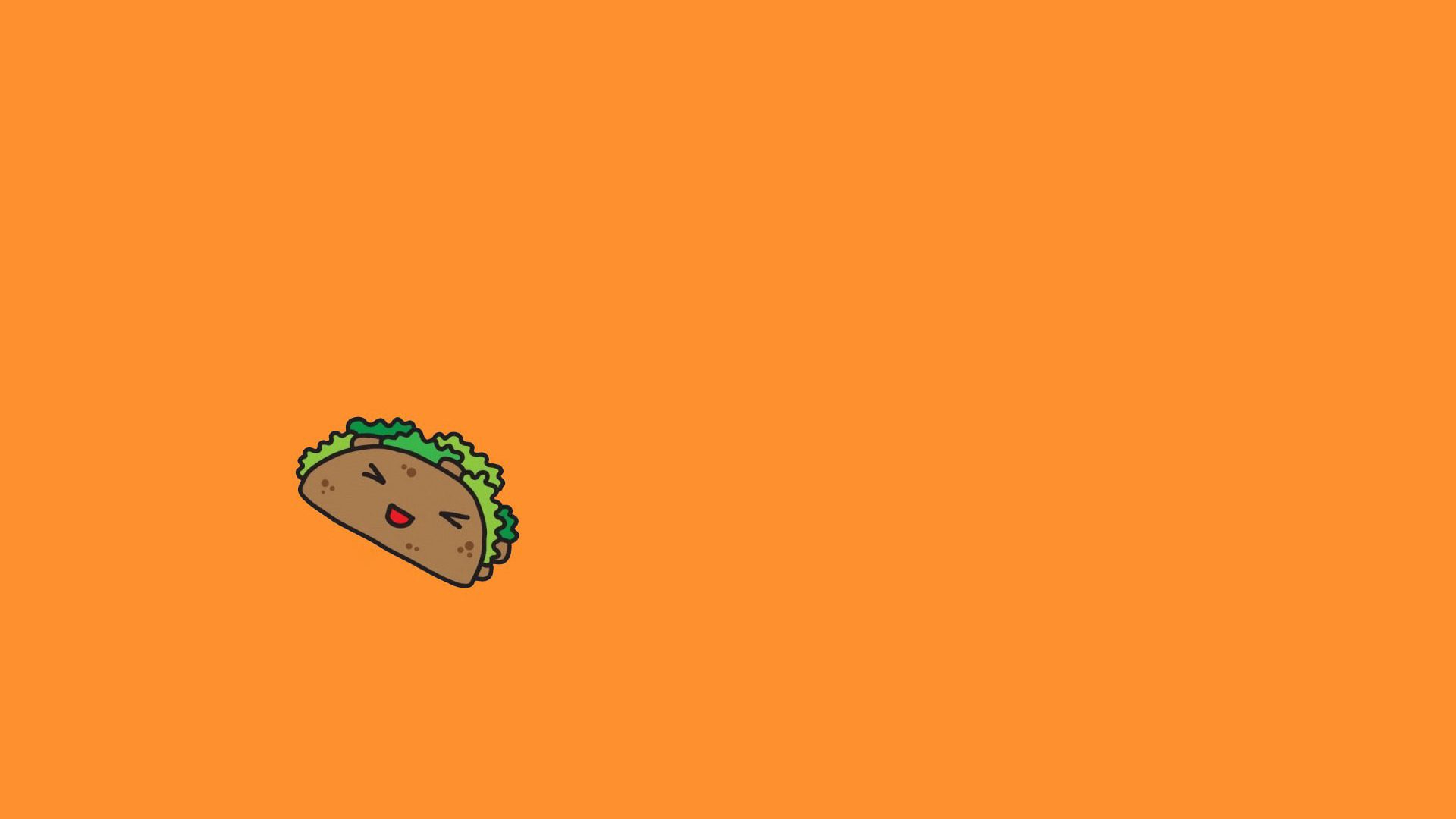 Happy Taco Wallpaper