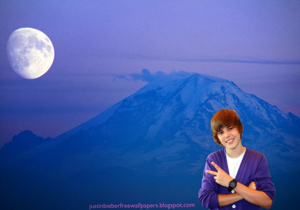  Bieber Salutes the fans at Ascent Moon Blue Mountain desktop wallpaper 1000x700