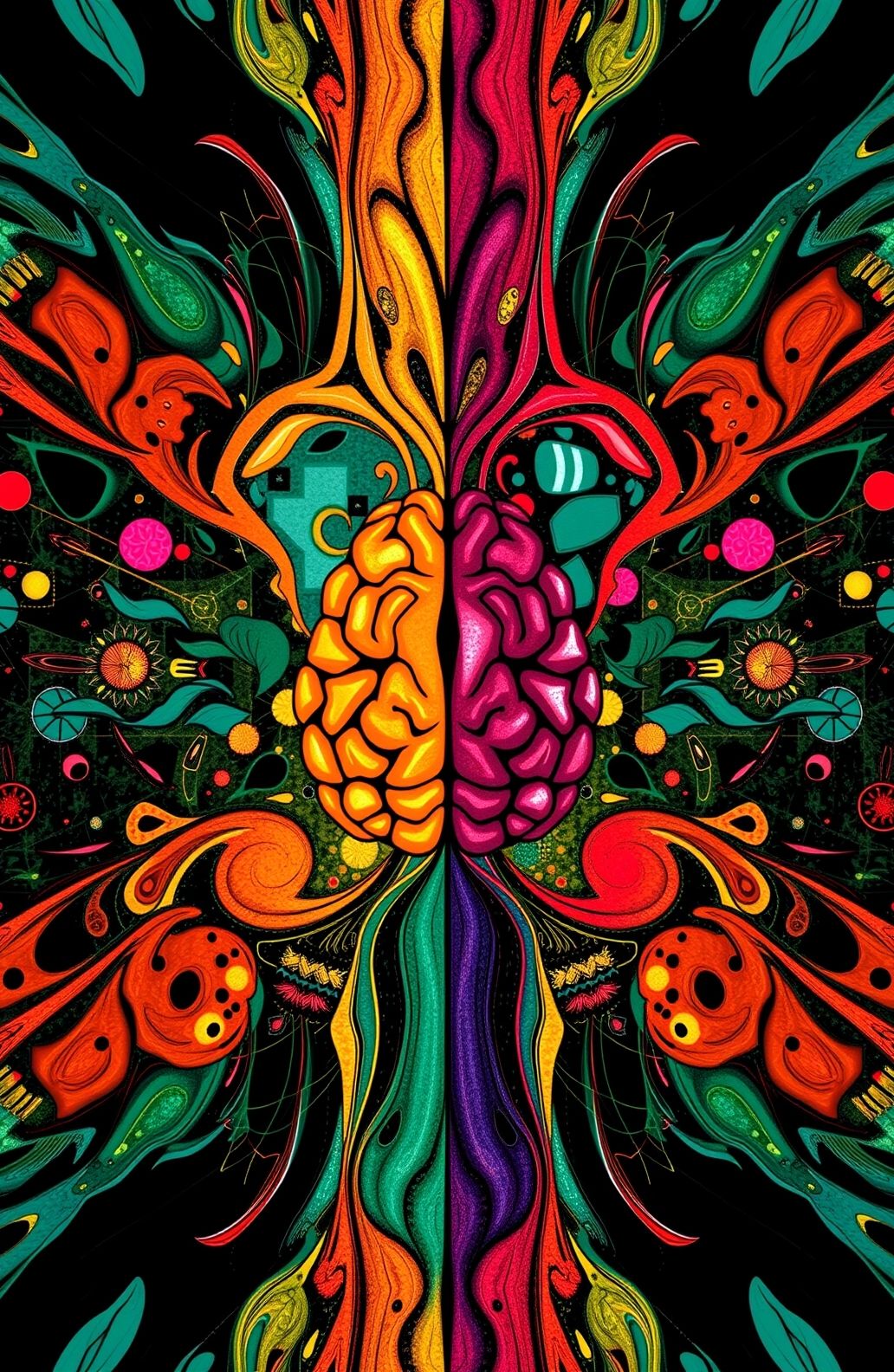 Left Brain Right Wallpaper
