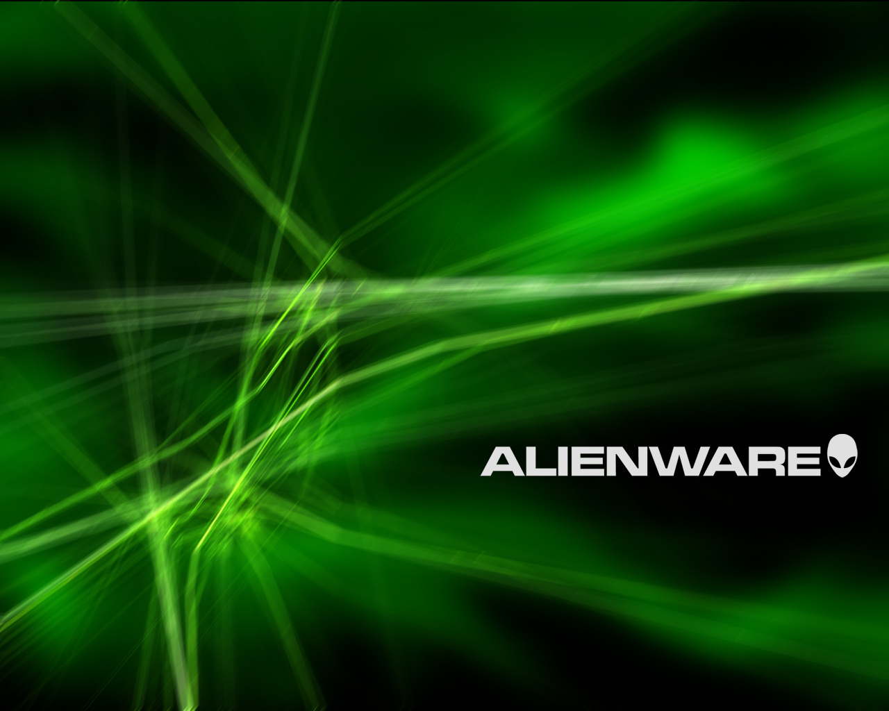 Green Alienware Wallpaper