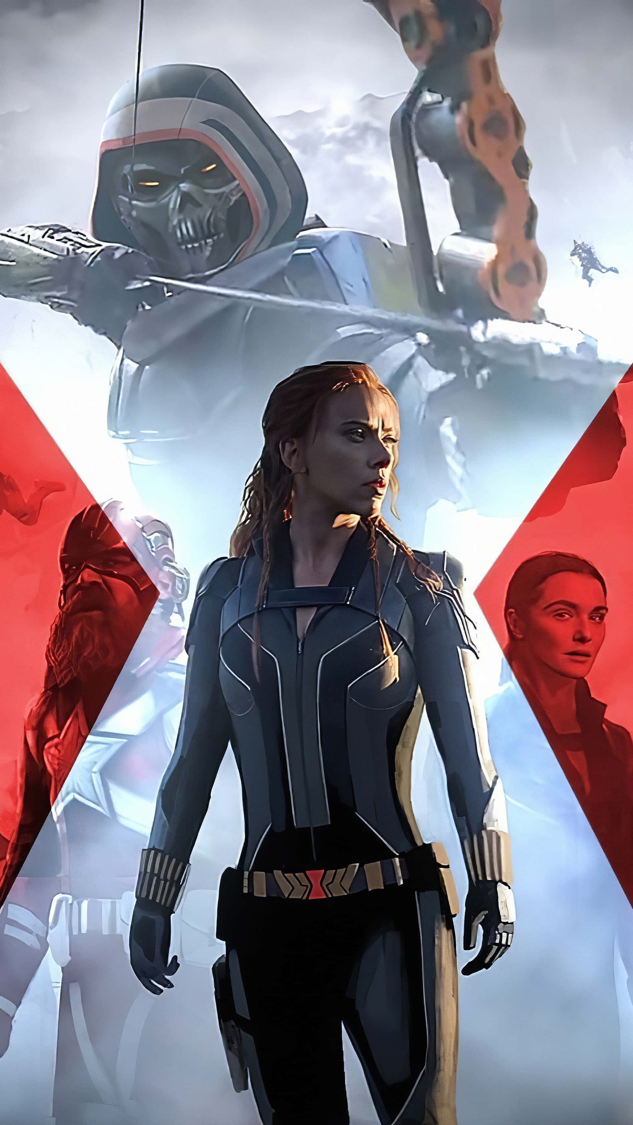 Black Widow iPhone Wallpaper