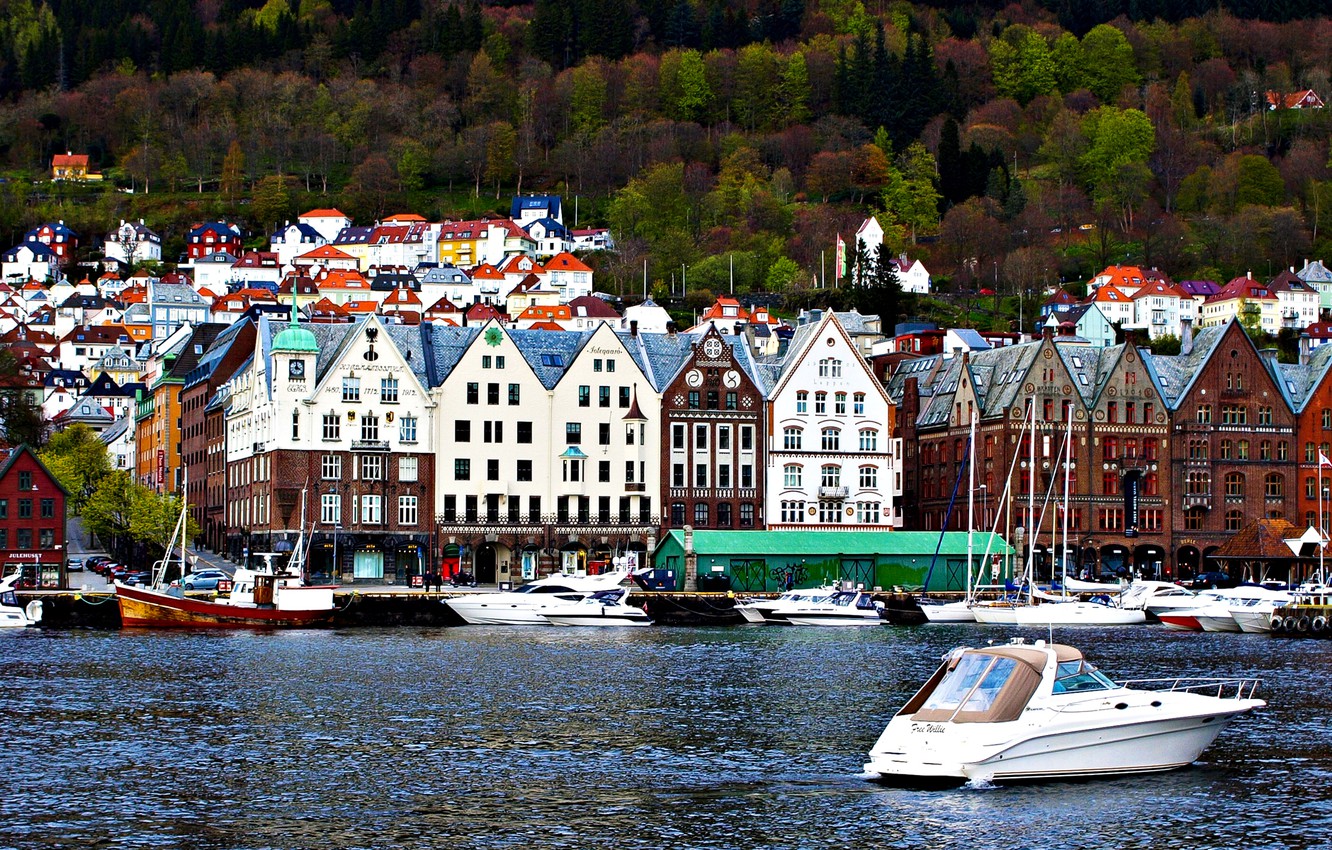 Wallpaper Landscape Home Norway Bergen The North Sea Coast