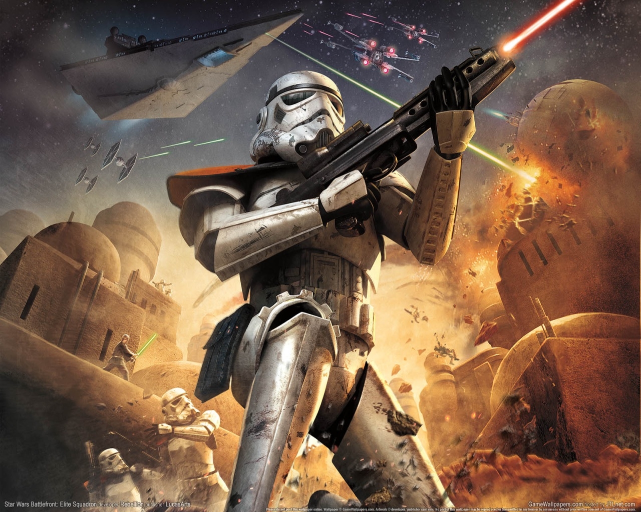 Star Wars Battlefront Elite Squadron Pixel HD Wallpaper