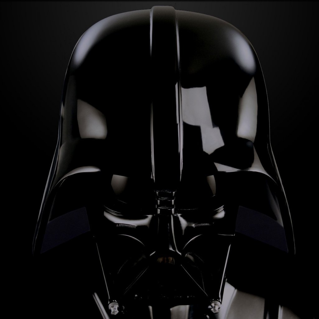 iPad wallpaper of Darth Vader from Star Wars