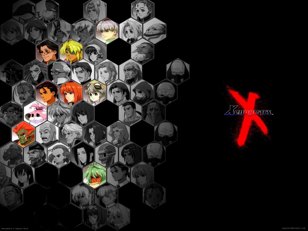 Xenogears By Kurosujun Fan Art Wallpaper Games
