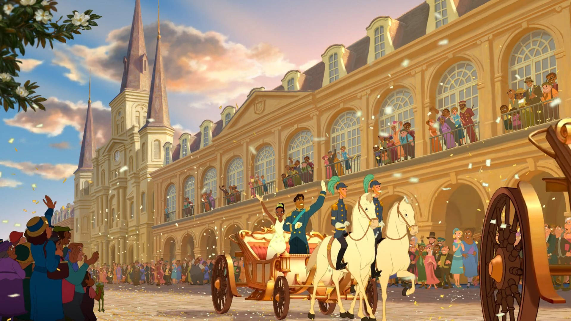 The Princess And Frog Wallpaper