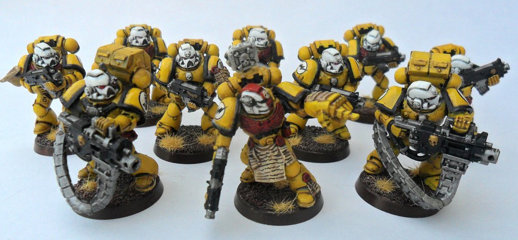 Imperial Fist Sternguard By Ninestar