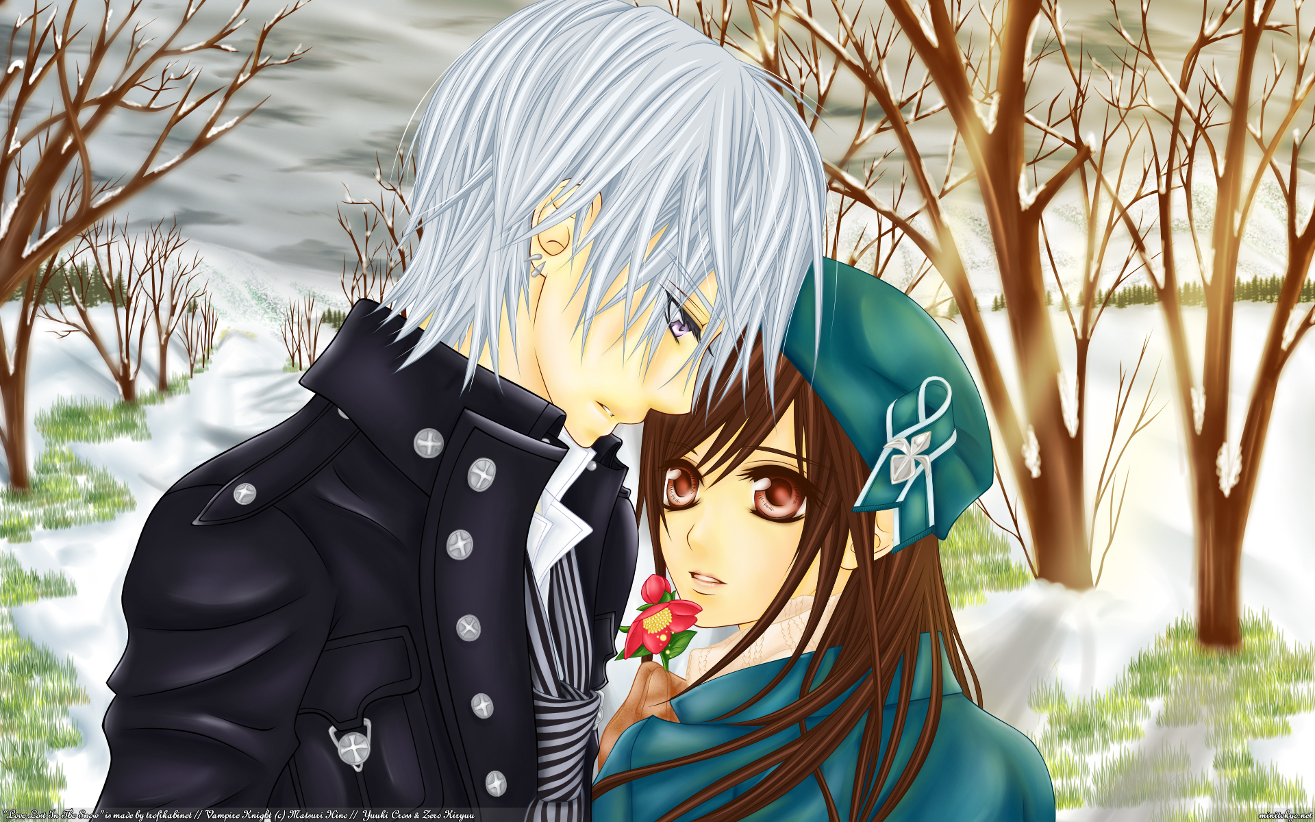 Anime Love images vk love HD wallpaper and background