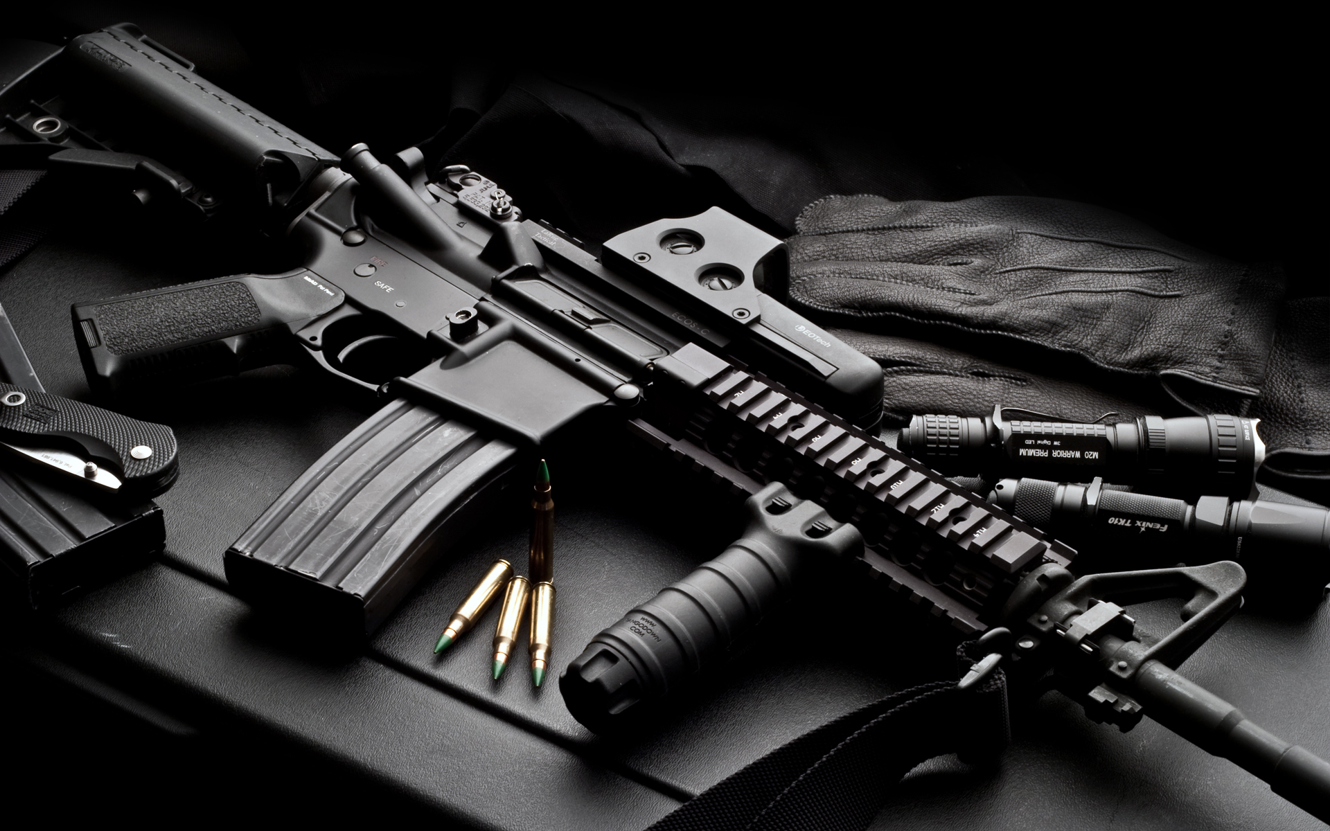 Weapons Assault Rifle M4 Savage Shotgun Gun Wallpaper
