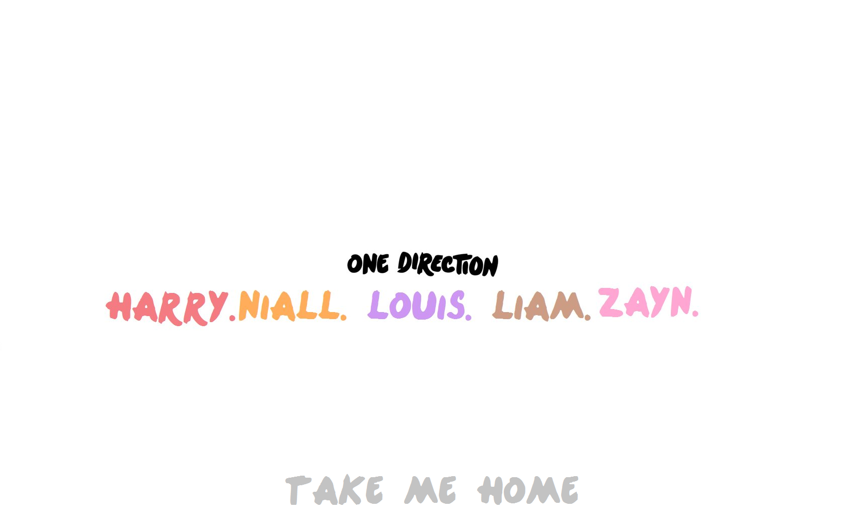 Simple One Direction Wallpaper Take Me Home By Lollipops Purple On