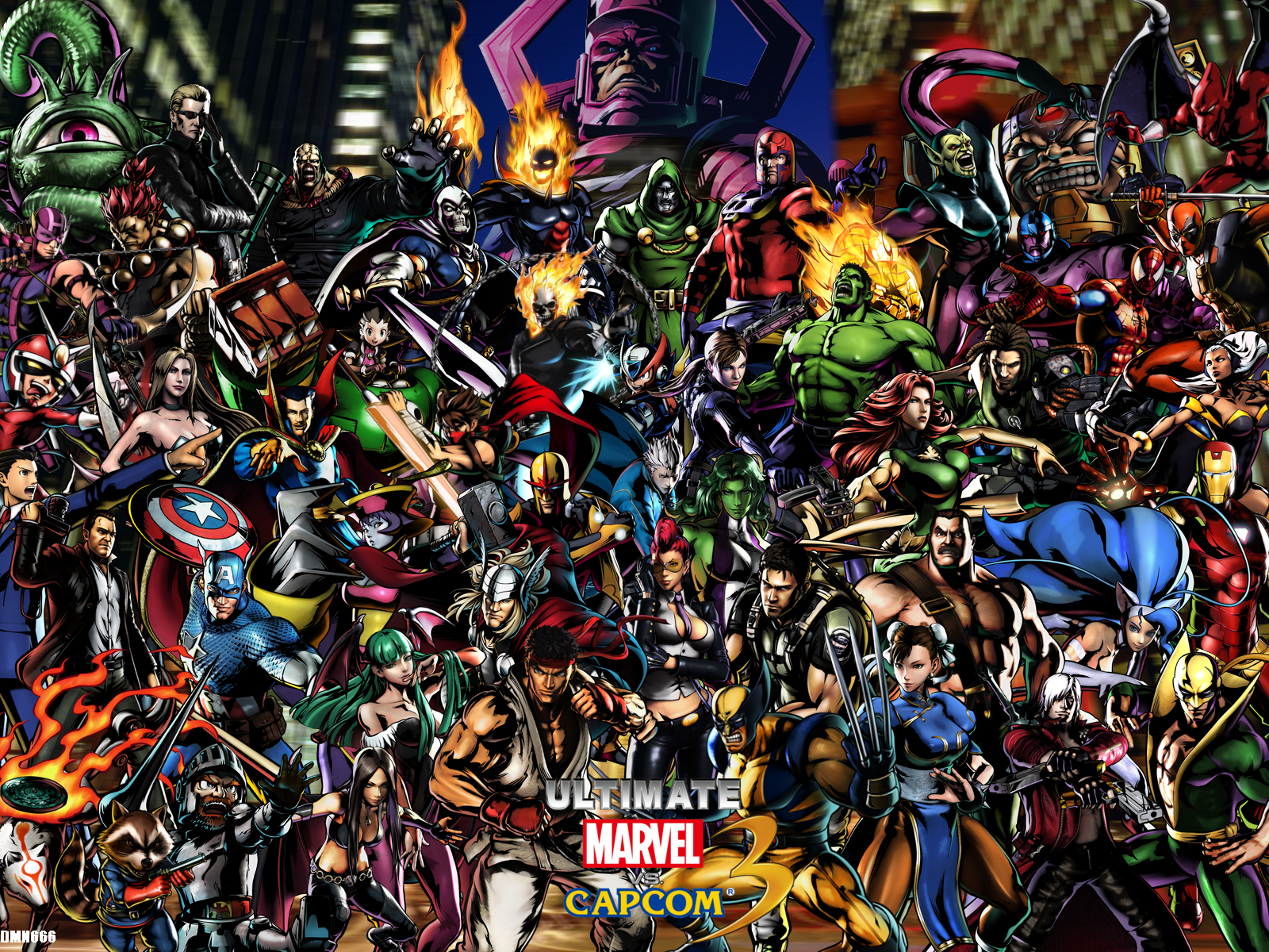 Umvc3 Ultimate Marvel Vs Wallpaper By Dmn666