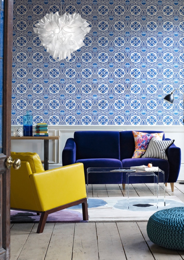 Free download Designers Guild Azulejos wallpaper PCL01410 58 proll John