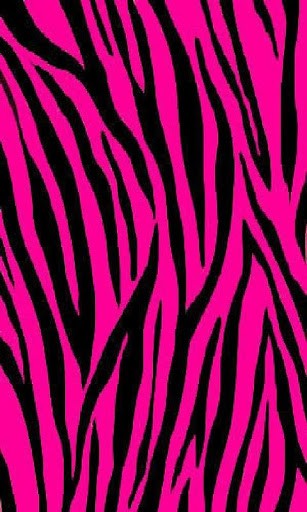 Bigger Hot Pink Zebra Print For Android Screenshot
