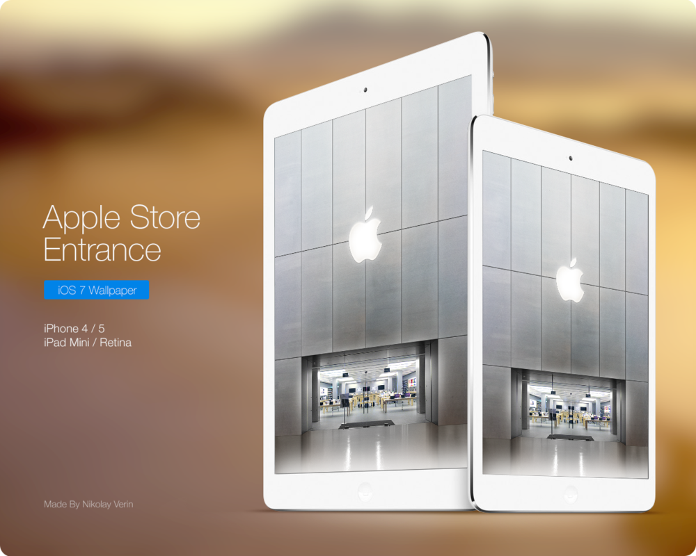 Apple Store Entrance Wallpaper By Ncrow