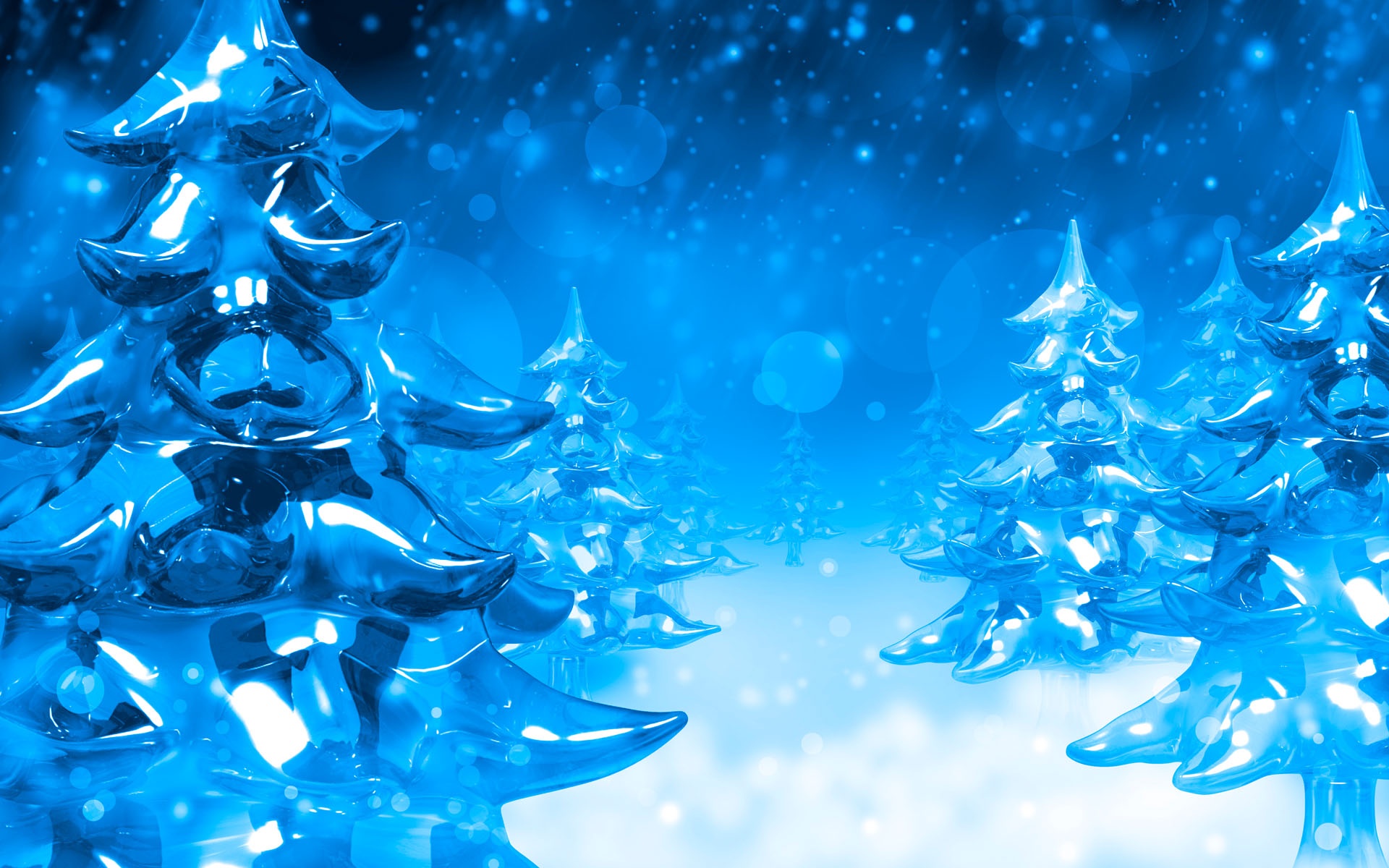 Download Christmas Trees wallpaperdesktop background in 1920x1200 HD