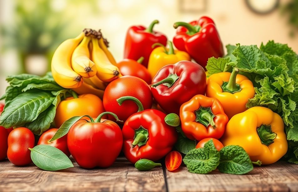 Wallpaper Fruits And Vegetables