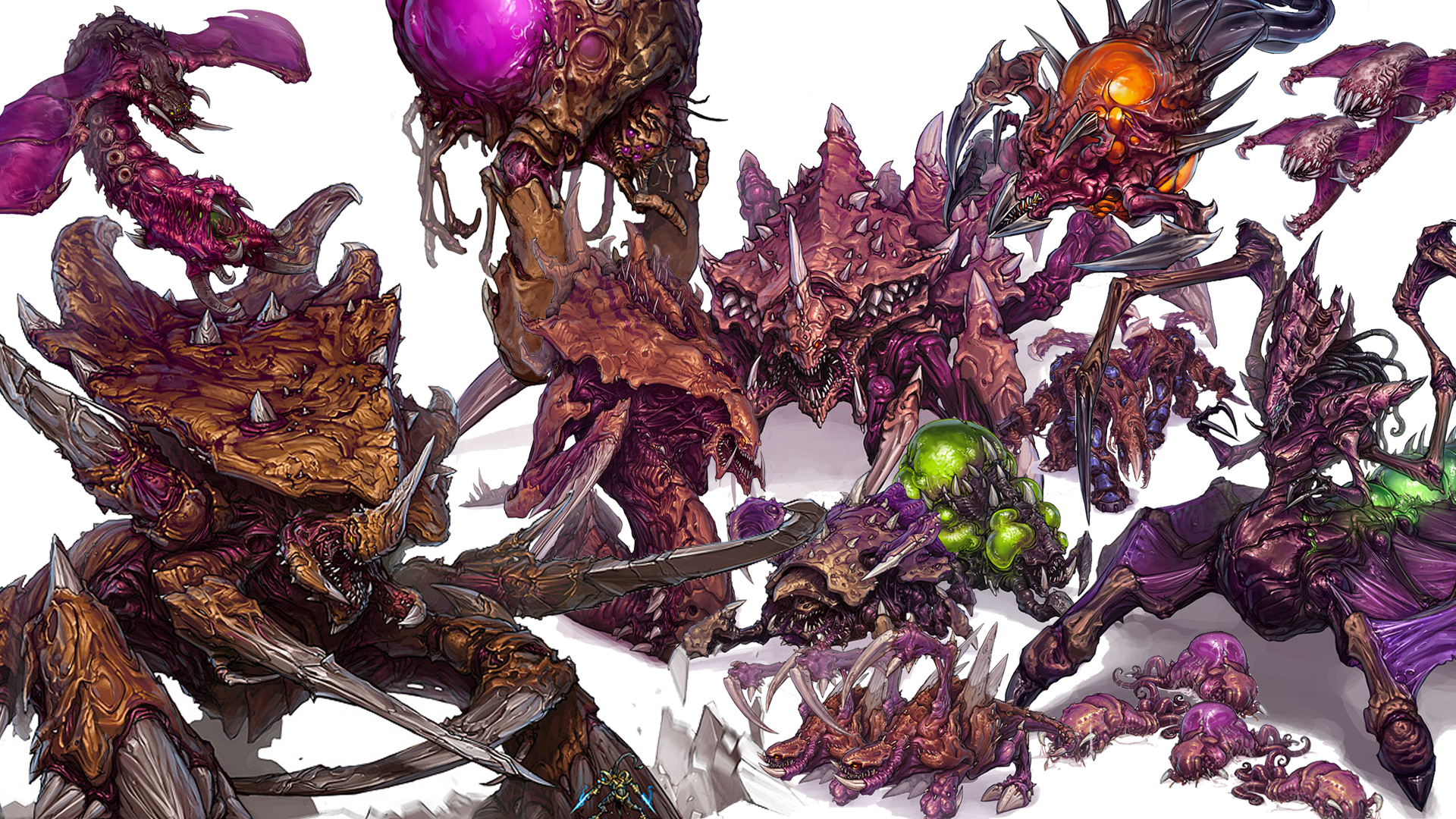 Free Download Zerg Army Wallpapers Zerg Army Myspace Backgrounds Images, Photos, Reviews