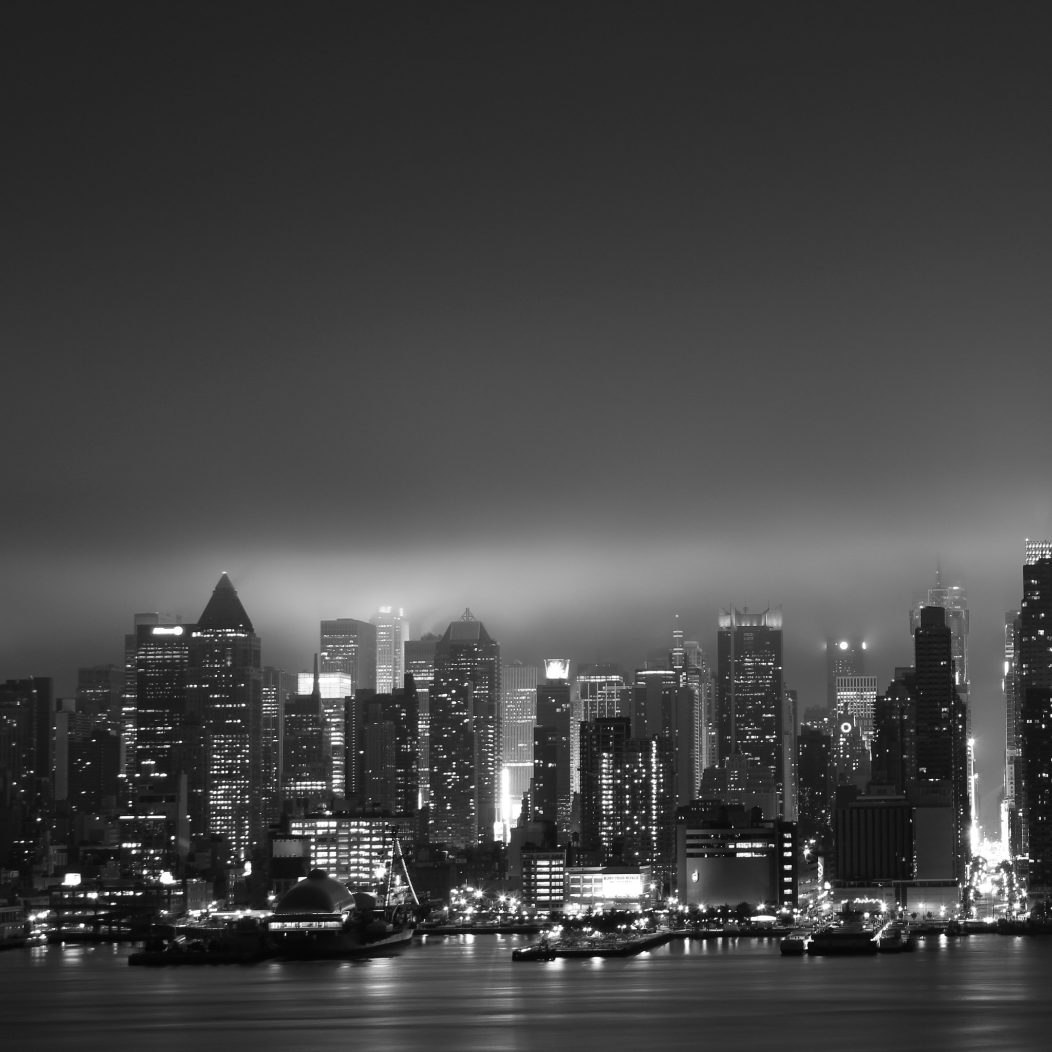 Black And White City Wallpaper