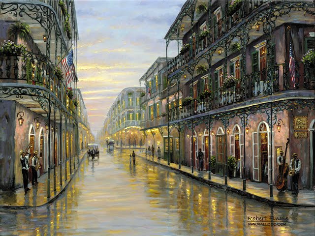 New Orleans Louisiana Heartwarming Paintings Of Cityscape