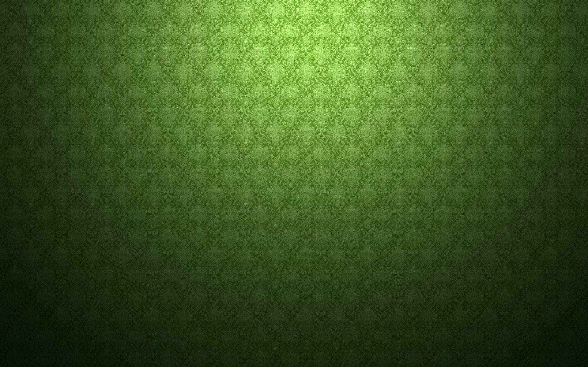 Green Damask Wallpaper