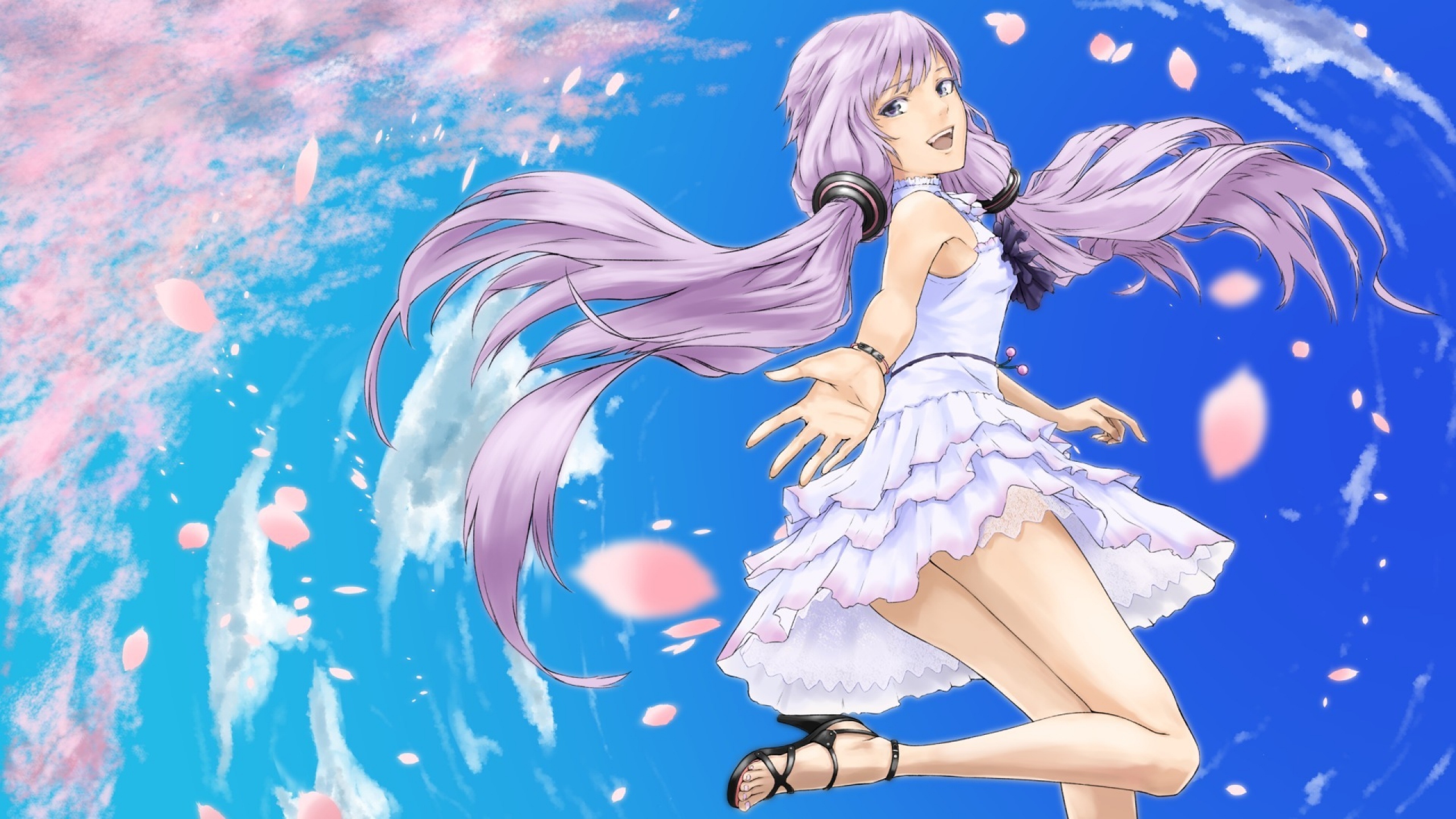 Vocaloid Skirt Anime Wallpaper Background Mac