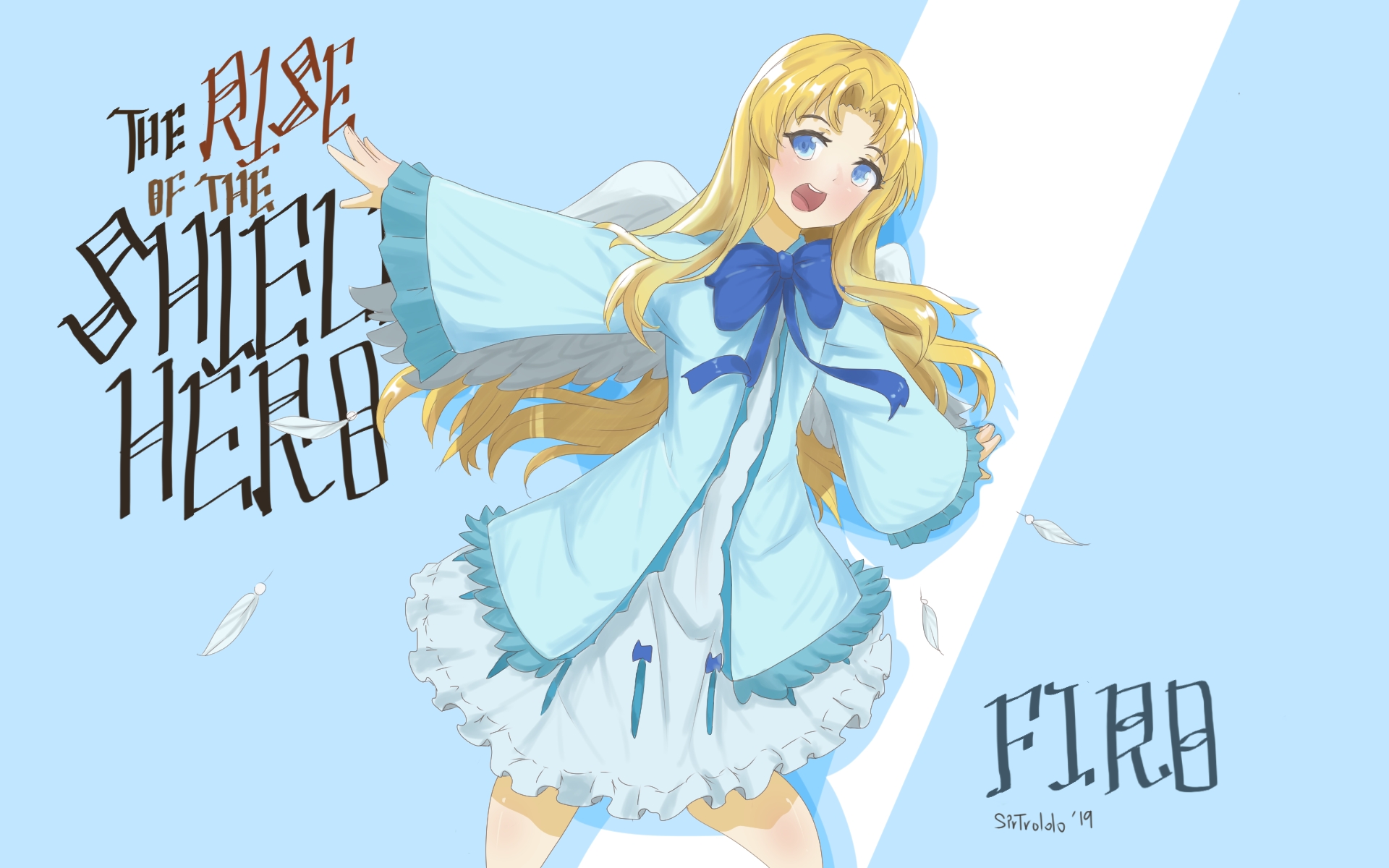 Wallpaper Of Filo The Rising Shield Hero Art Anime