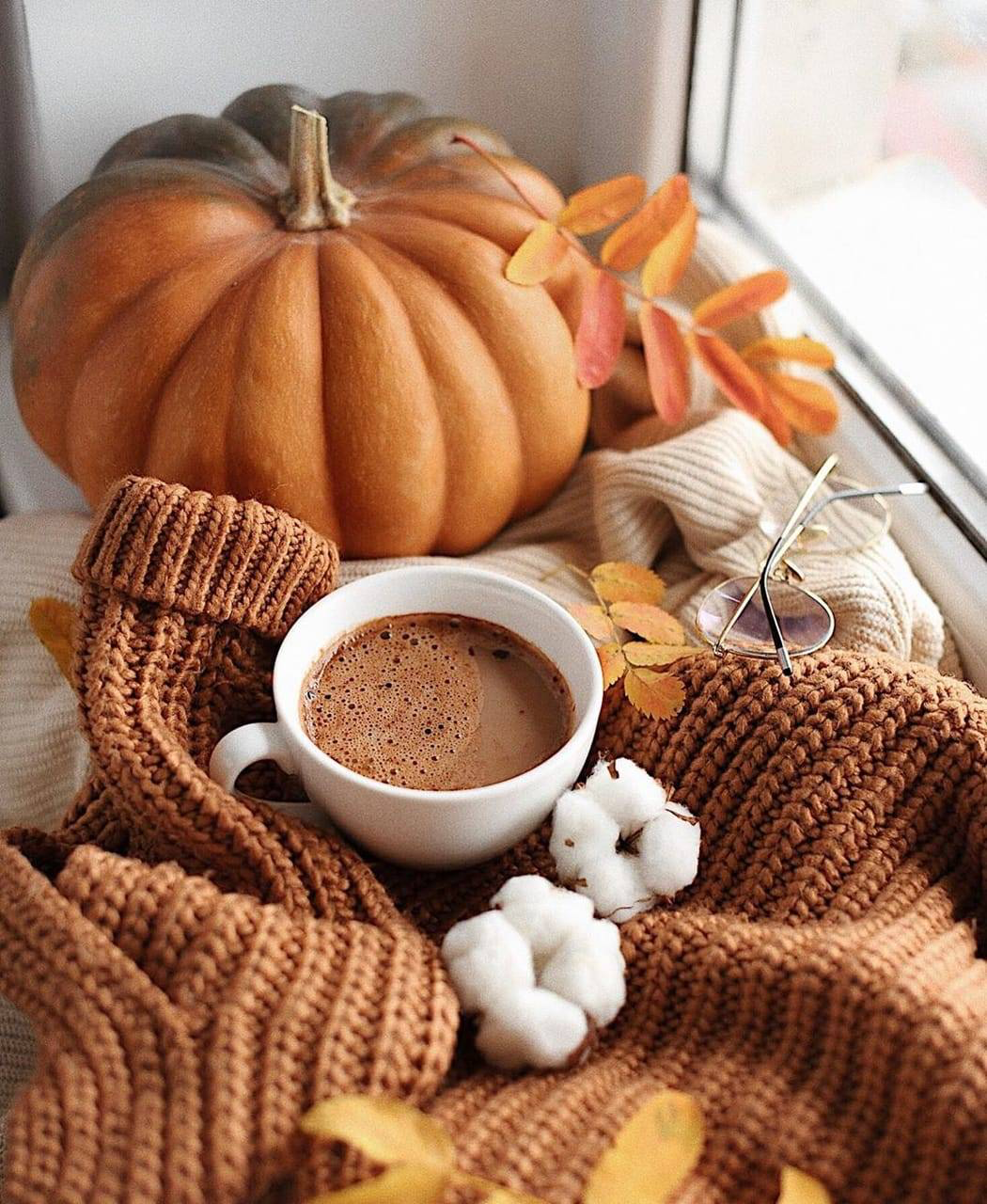 On a scale of 1 to 10 how excited are you for Autumn  candles  coffee latte cozy cozylife cozylifestyl  Autumn photography Fall  vibes Autumn cozy