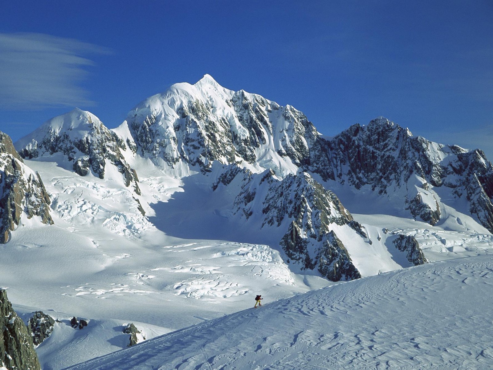 Ski Mountaineer Desktop Pc And Mac Wallpaper