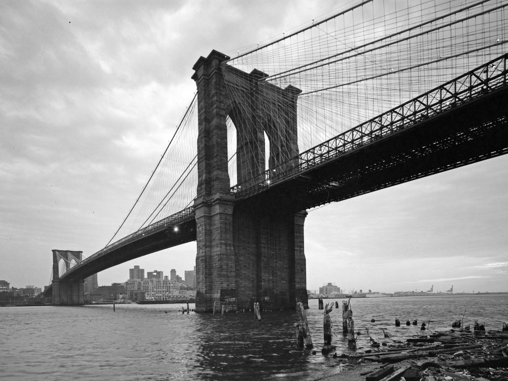 Brooklyn Bridge Iii Desktop Wallpaper
