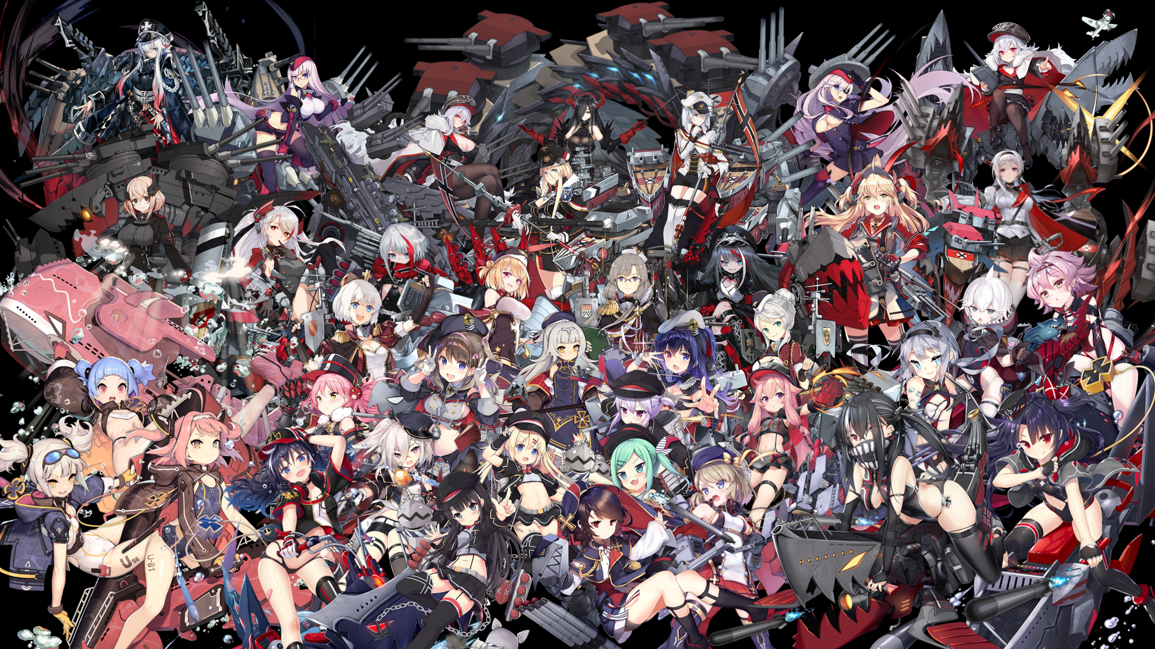 Enjoy This Updated Ironblood 4k Wallpaper It Has Every Ship In