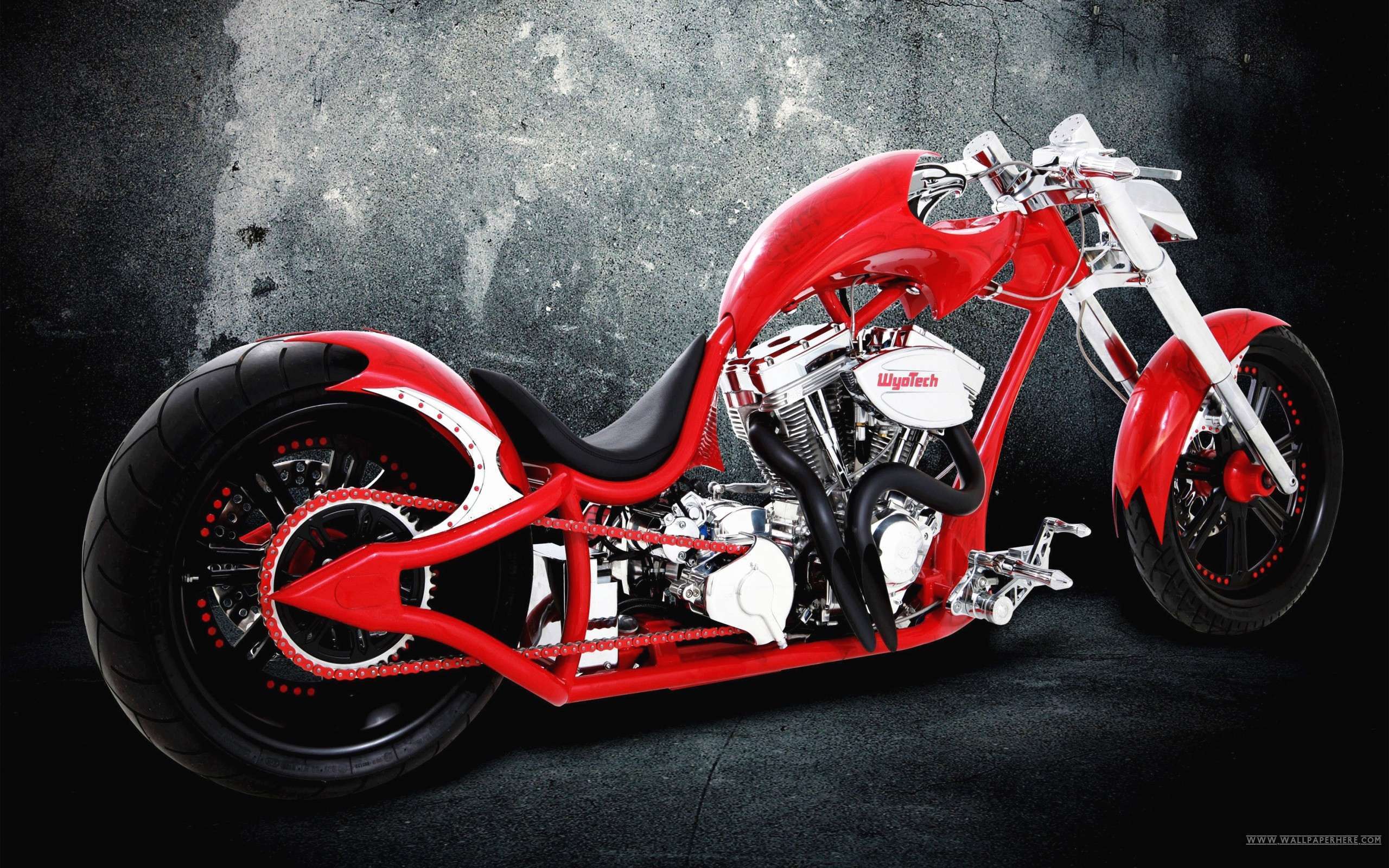 Red Motorcycle Desktop Wallpaper HD Car
