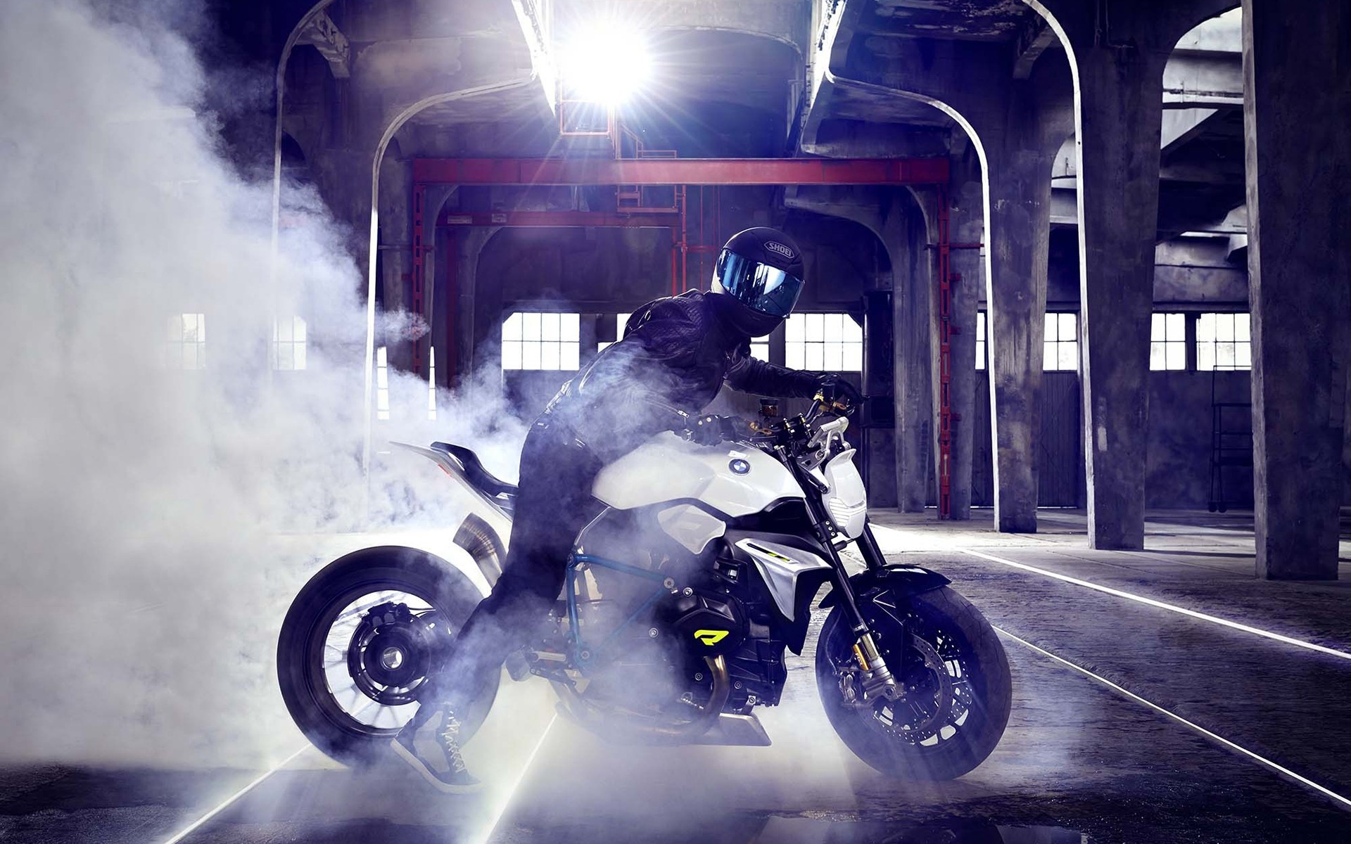 Burnout Motorcycle Bmw Wallpaper HD Desktop And