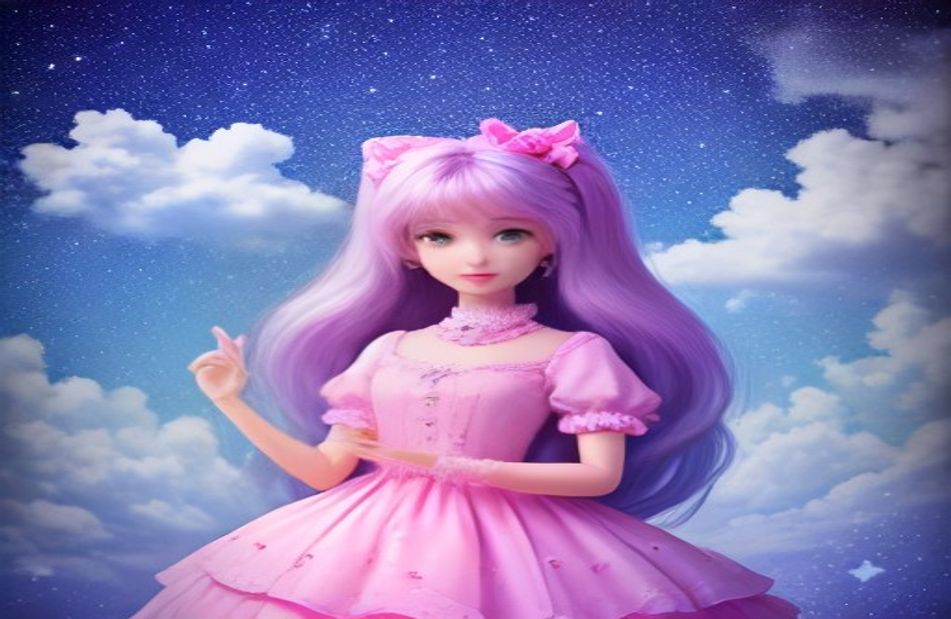 Cute Barbie Doll Wallpaper