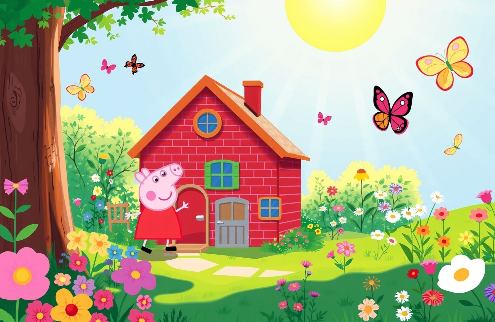 🔥 Free Download Peppa Pig House