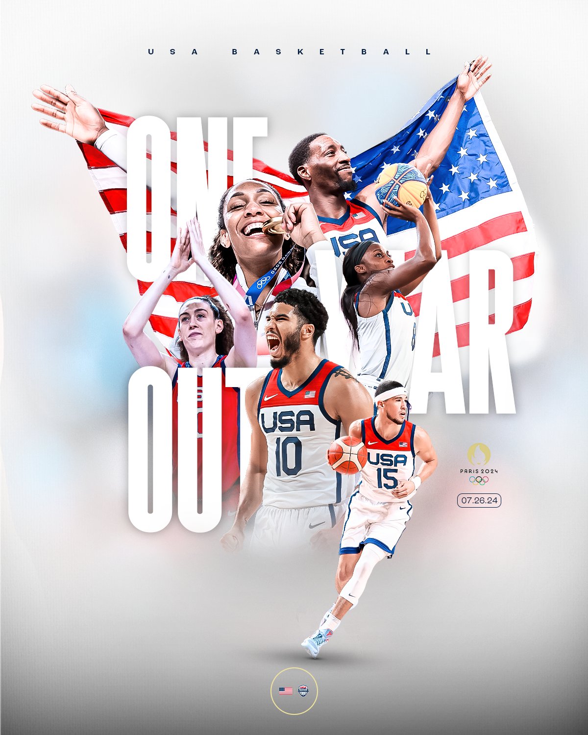 Usa Basketball On X Days To Go The Countdown Is