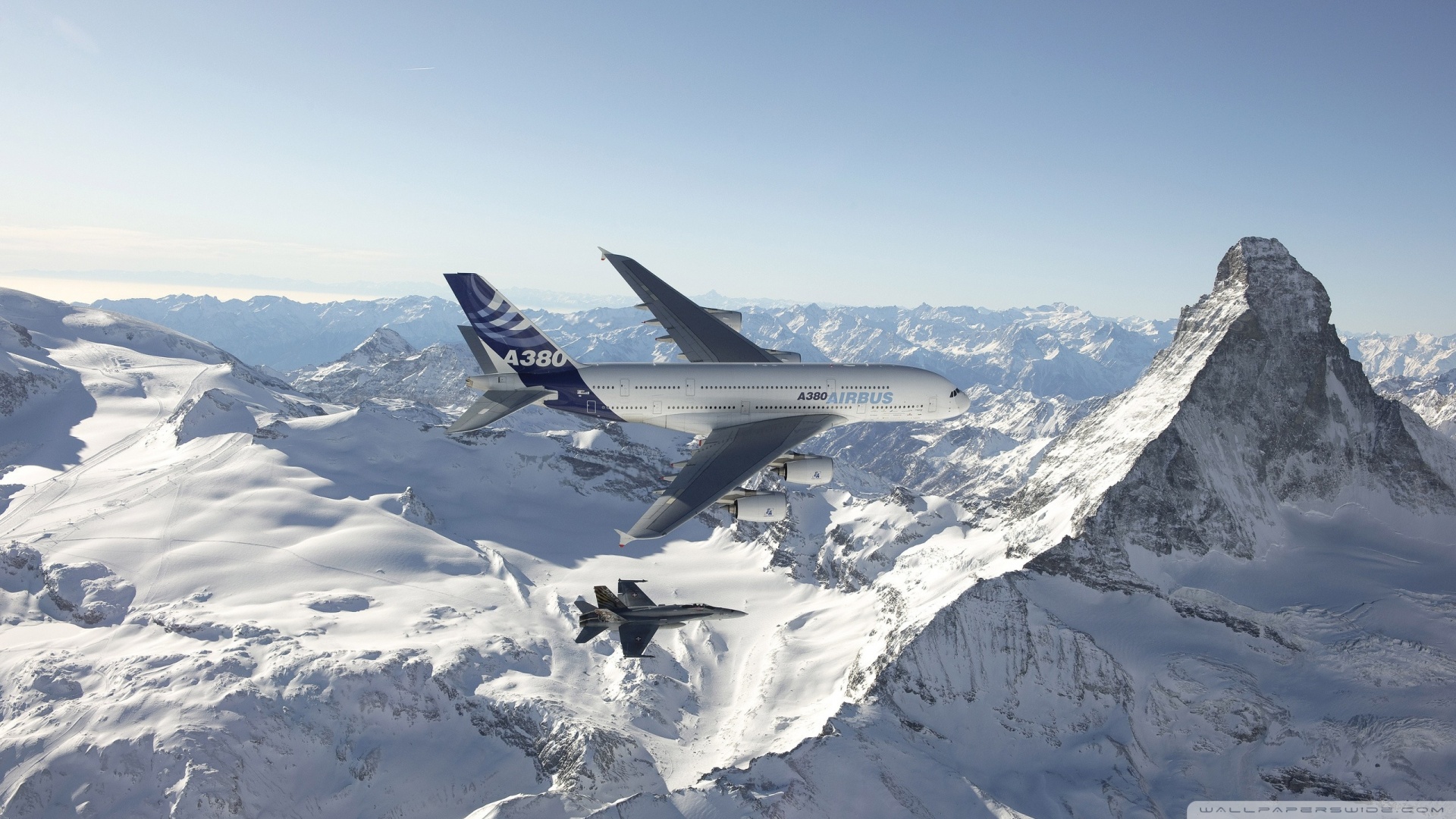 And Airbus A380 Wallpaper F Hor