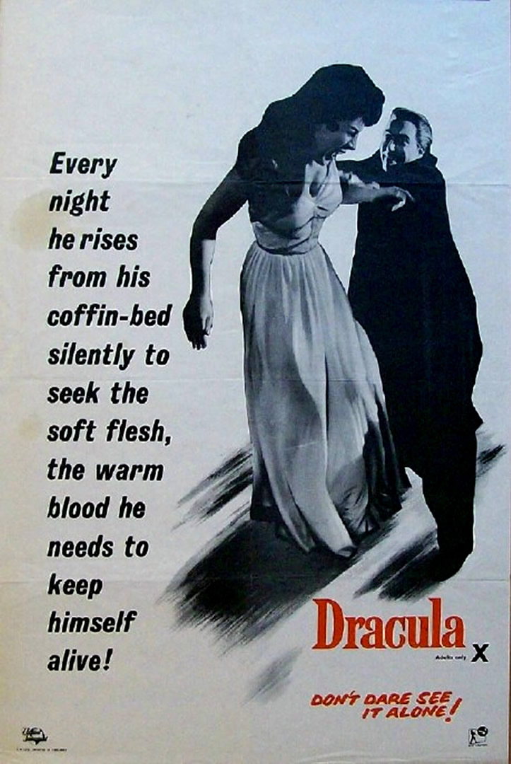 Hammer Horror Dracula Portrait