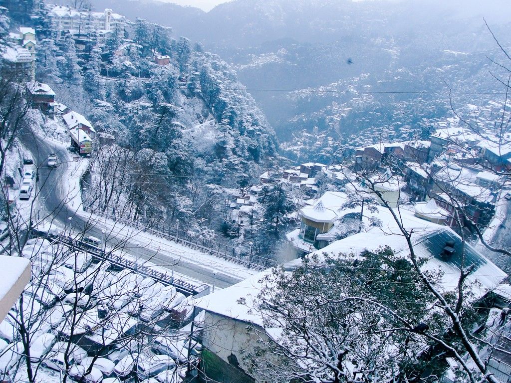 Beautiful Shimla Winter HD Wallpaper Cool Places To Visit Best
