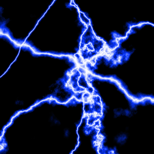 Cool Lightning Effect Black Fraction Kingz