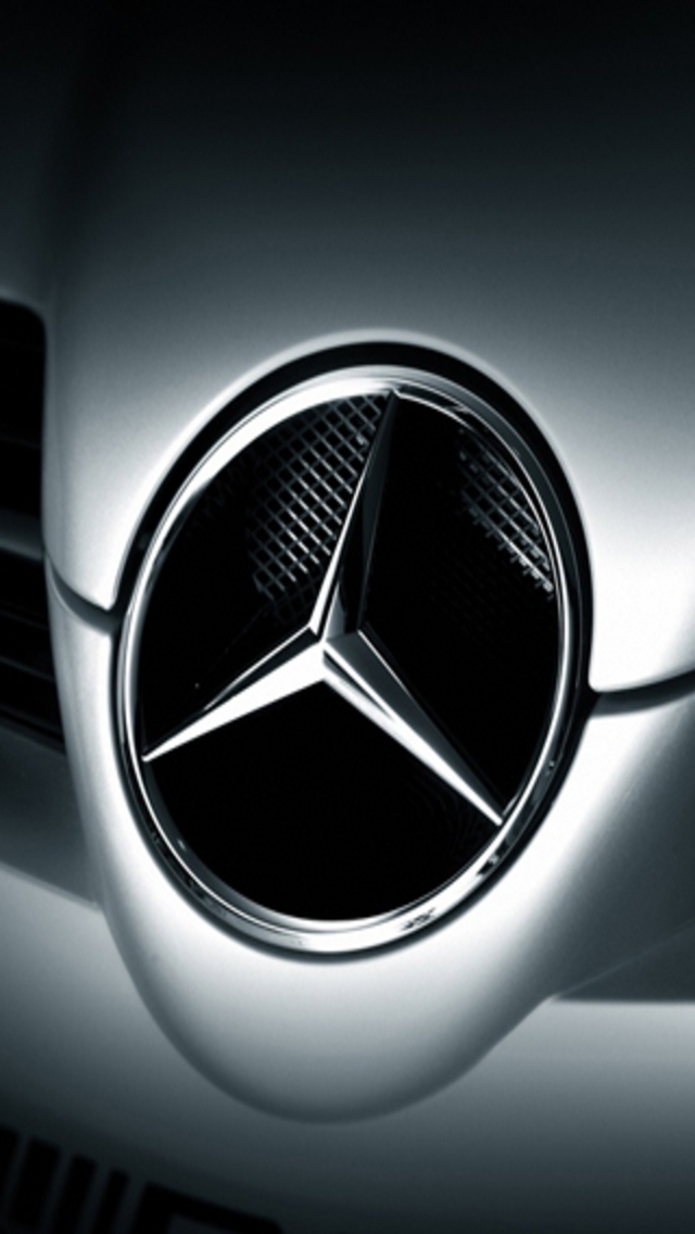 Mercedes Benz Logo iPhone Wallpaper