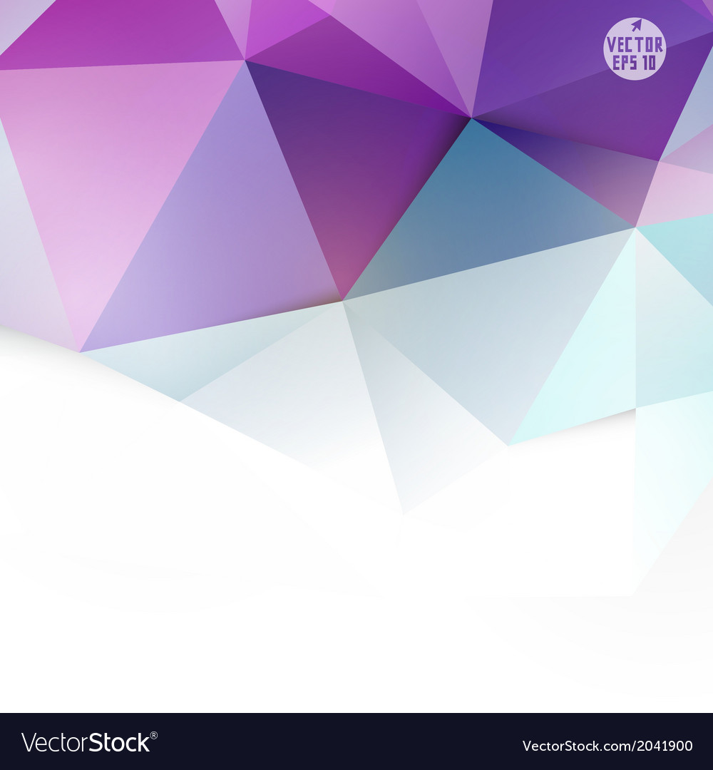 Modern Purple Polygon Background Royalty Vector Image