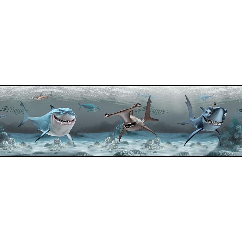 Disney Pixar Finding Nemo Shark Wall Border