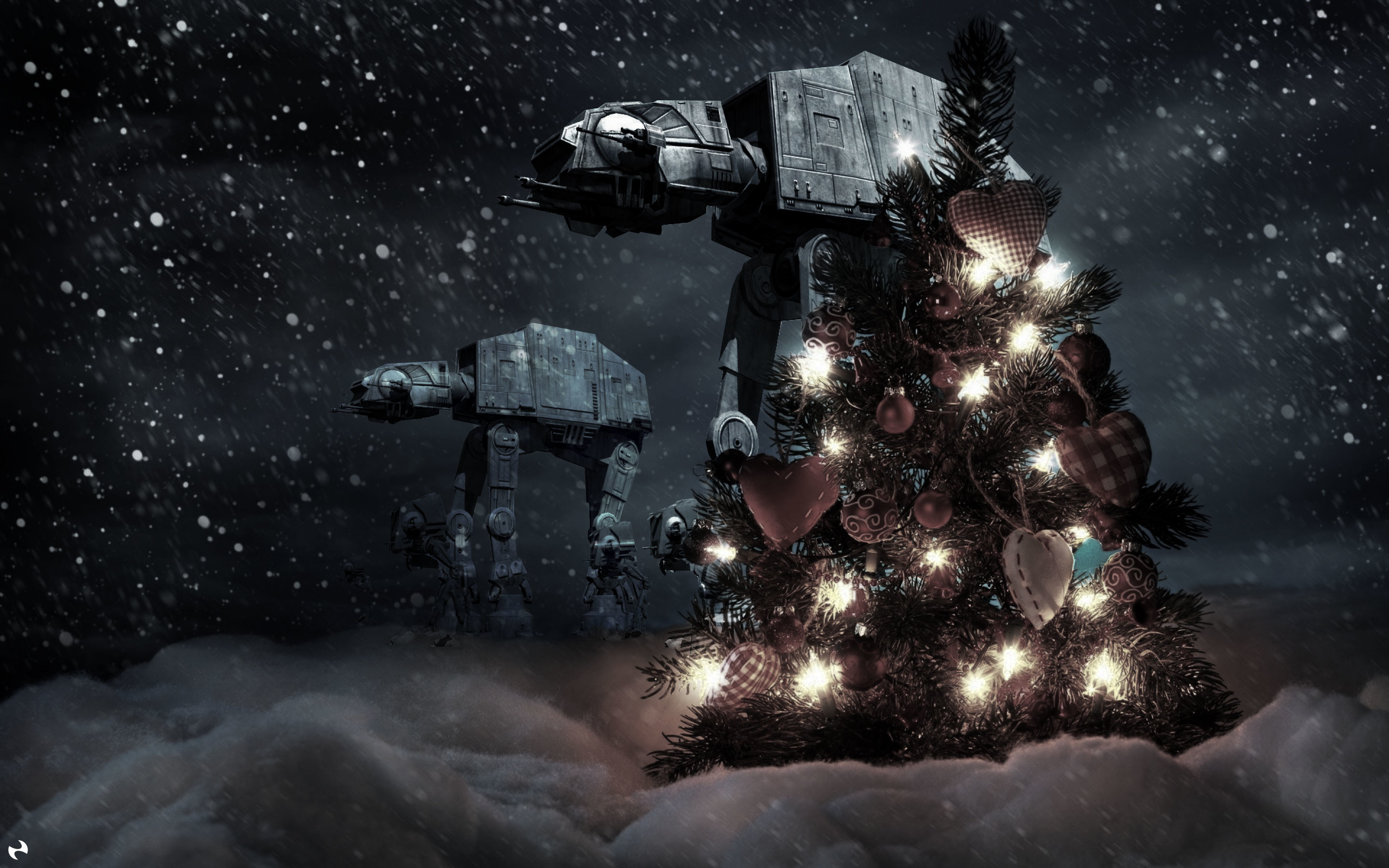 Star Wars Christmas Wallpaper Image