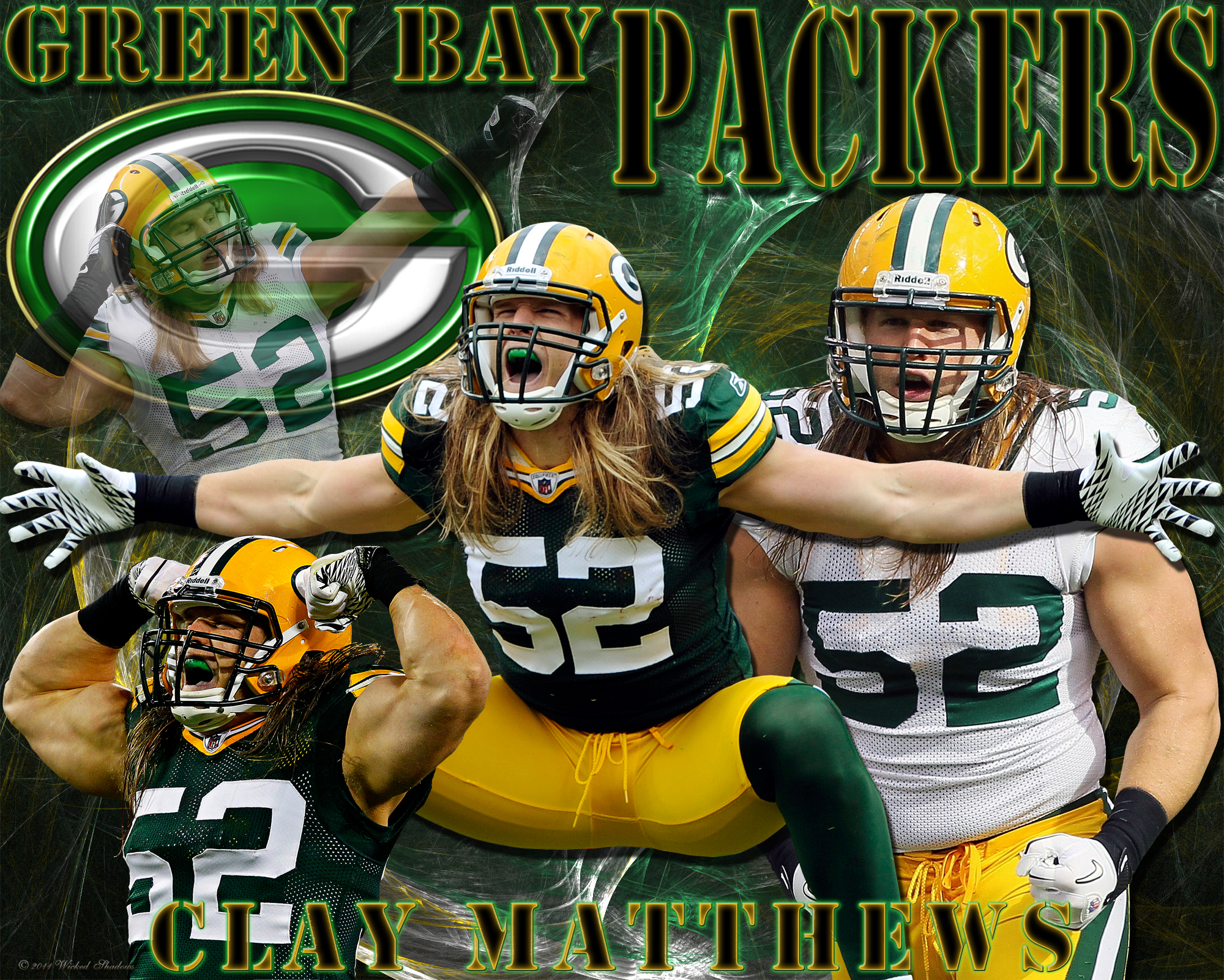 Clay Matthews Green Bay Packers Wallpaper