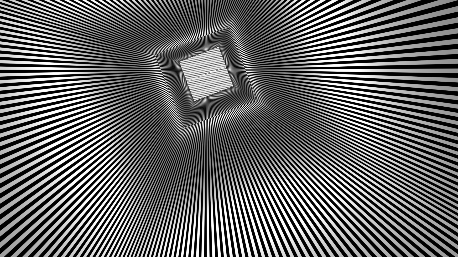 Square Rays Optical Illusion Teaser Psychedelic Wallpaper