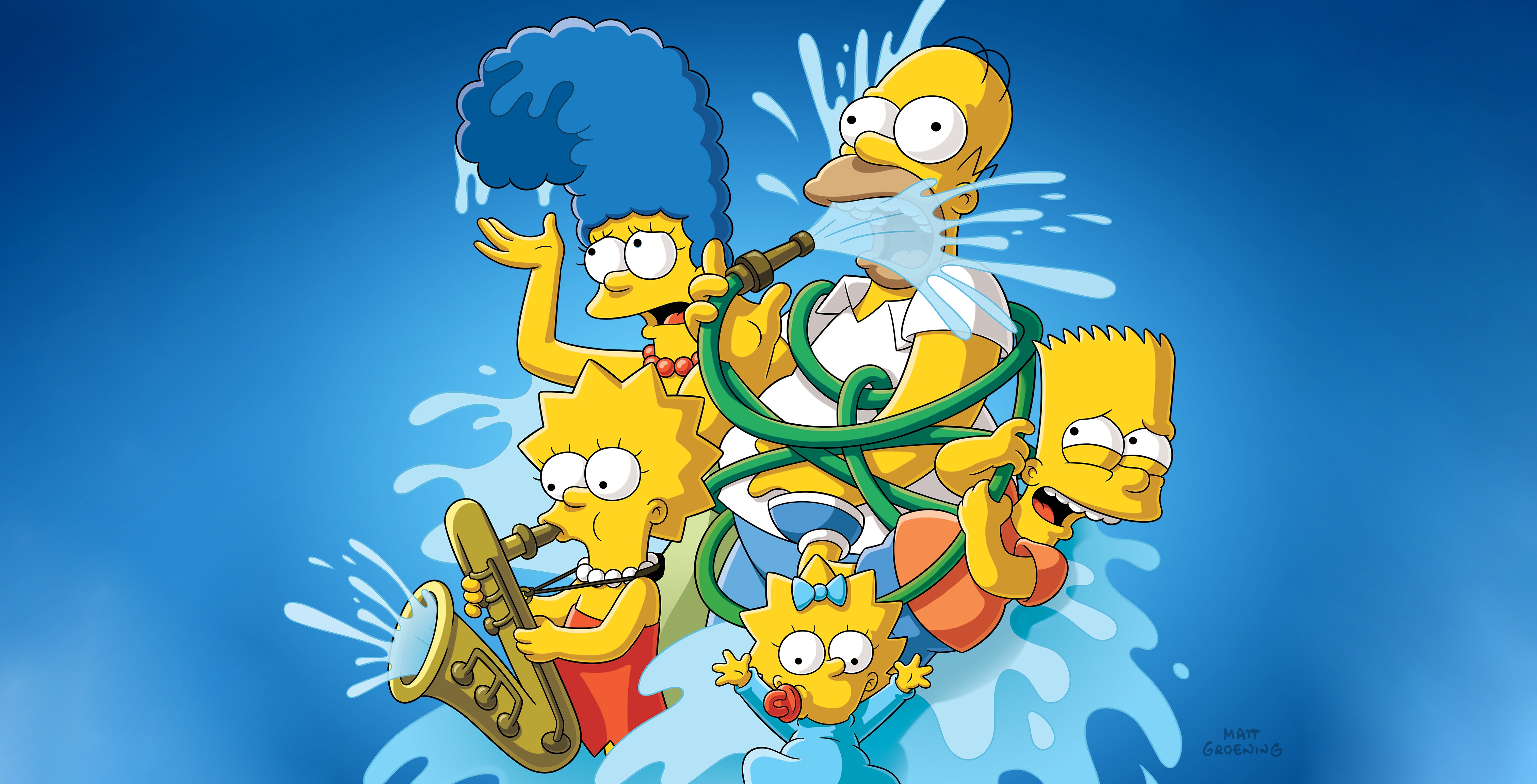 The Simpsons 4k Wallpaper HD Cartoons Image
