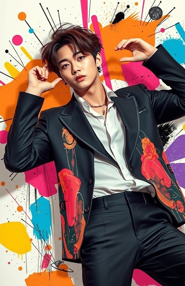 V Bts Idol Wallpaper